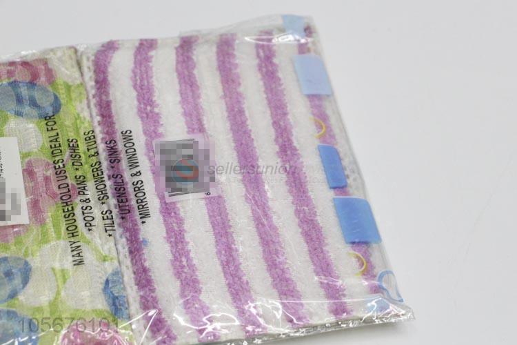 Customized cheap kitchen wipes dish cloth sponge cloth for household
