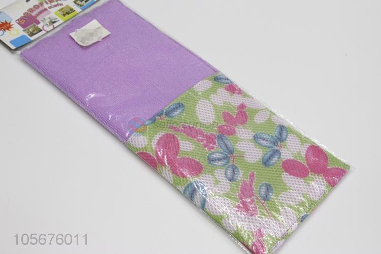 Manufacturer custom printed ktichen wipe towels cleaning cloth