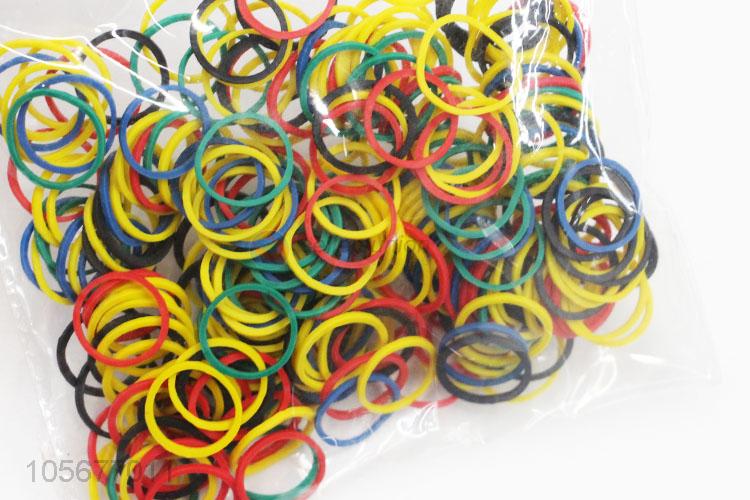 Fashion Accessories 200 Pieces Colorful Elastic Band Cheap Rubber Band