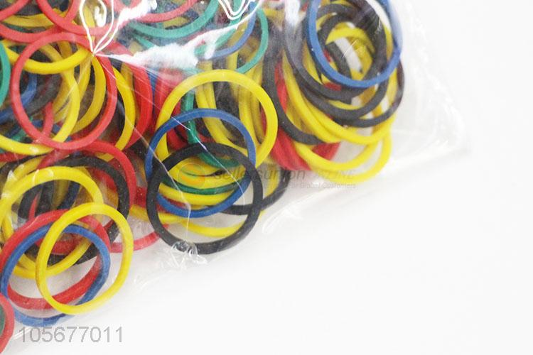 Fashion Accessories 200 Pieces Colorful Elastic Band Cheap Rubber Band
