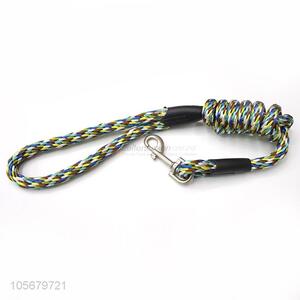 Hot selling dog supplies polyester rope dog leash pet leash