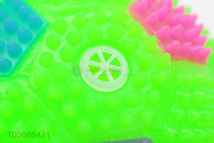 Good Sale Colorful Flashing Spiky Bouncy Ball Kids Toy Ball