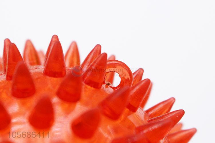 Unique Design Colorful Flashing Spiky Bouncing Ball Toy Ball