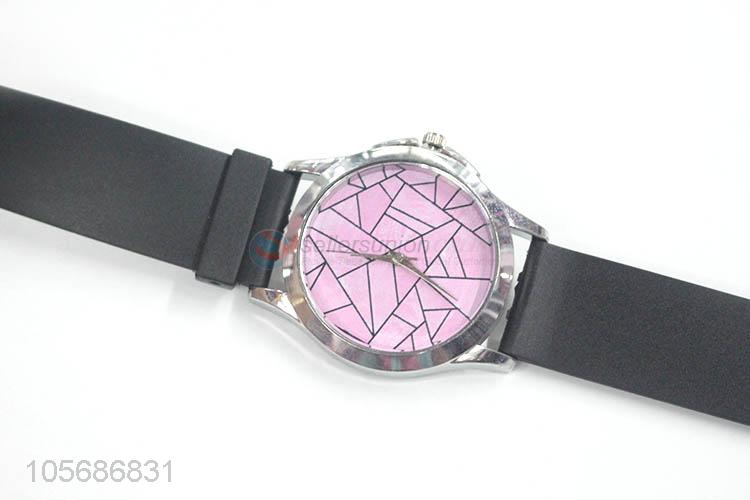 Hot Selling Leather Watchband Decorative Watch