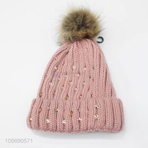 Good Reputation Quality Winter Warm Knitting Hat for Children