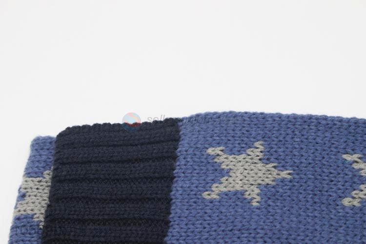Lowest Price Kids Star Pattern Scarf and Hat Set