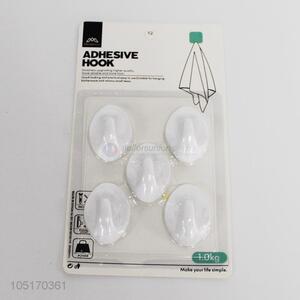 Factory Wholesale 5PC White Sticky Hook Household Items
