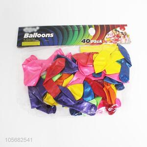 40pcs Colorful Balloons Set
