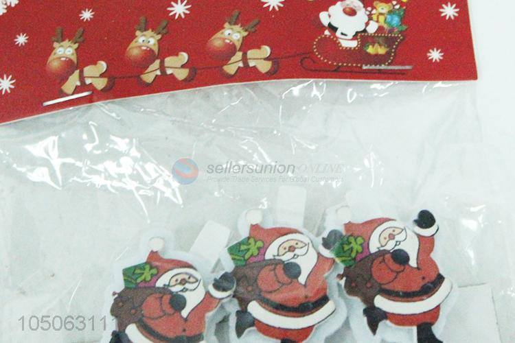 XMAS DECORATION,6PCS CLIPS 3.5-4.5CM