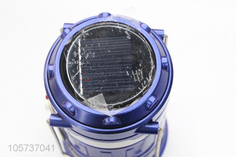 Custom Solar USB Rechargeable Camping Light