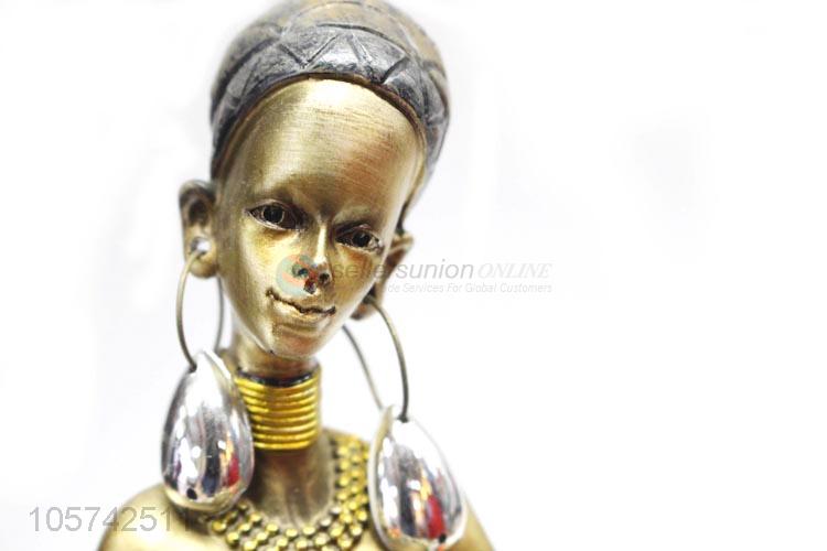 Delicate Design Beautiful Design Figurine African Women Figurines