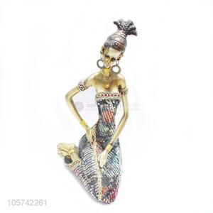 Reasonable Price Modern Abstract Resin Craft African Women Figurine
