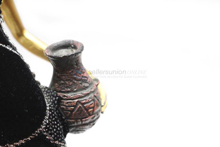 Wholesale Popular Resin Beautiful African Women Statues for Decoration