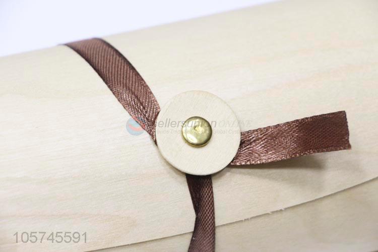 Top quality home decor natural color wooden storage box