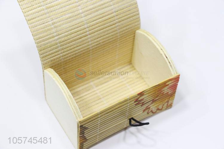 Made in China bamboo curtain wooden jewelry box/case