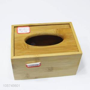 Promotional custom wooden paper towel box/tissue box