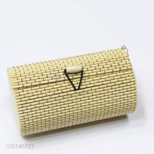 Cheap high quality bamboo curtain wooden jewelry box/case