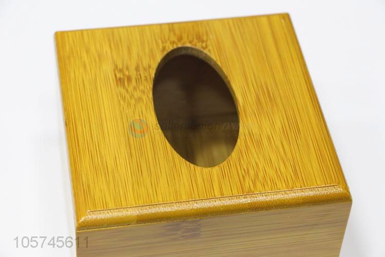 China manufacturer wooden paper towel box/tissue box