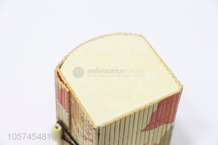 Made in China bamboo curtain wooden jewelry box/case