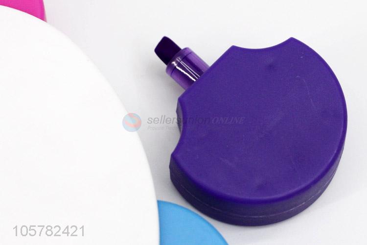 Advertising and Promotional 6 Colors Sun Flower Shape Petal Highlighter