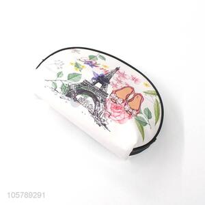 New design tower printed cosmetic pouch beauty bag makeup bag