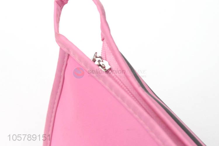 China manufacturer flamingo pu leather travel bag cosmetic bag