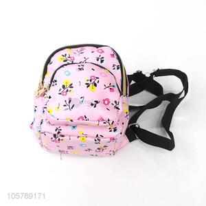 China maker fashion flower printed cowbow cloth mini <em>schoolbag</em>
