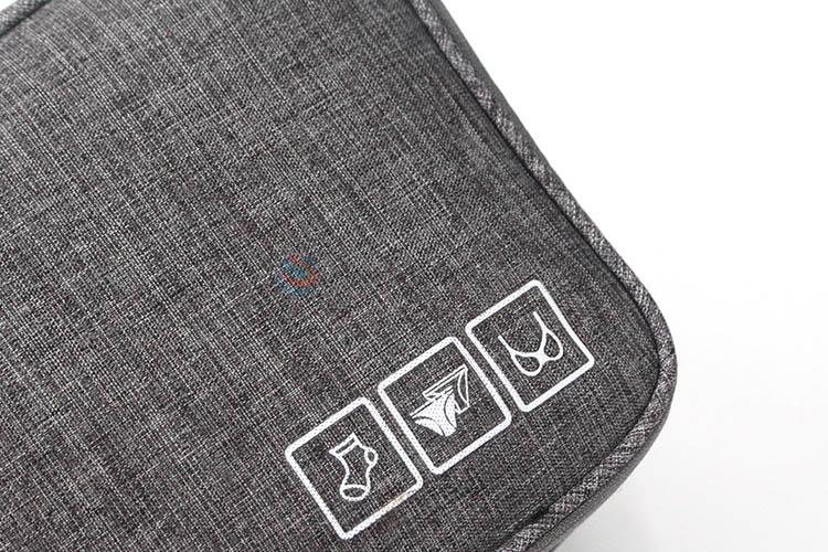 China maker printed pu zipper cosmetic bag wash bag