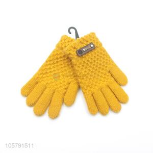 Top Quality Colorful Warm Gloves Fashion Ladies Gloves