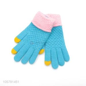 Best Selling Colorful Touchscreen Glove For Ladies
