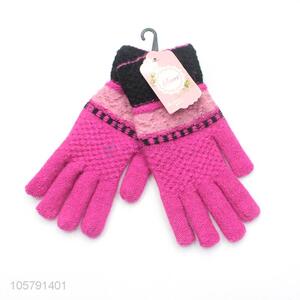 Wholesale Five Fingers Warm Gloves For Ladies