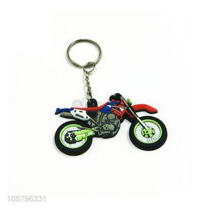 Cool Design Motorcycle Shape Soft PVC Key Chain