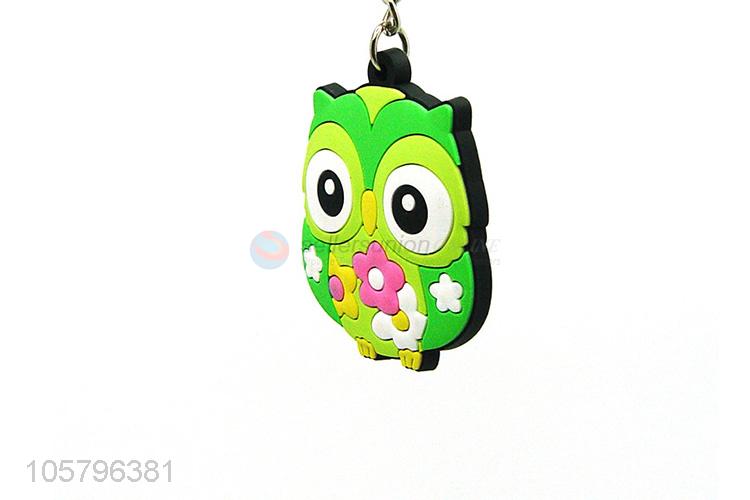 Wholesale Cartoon Owl Soft PVC Key Chain