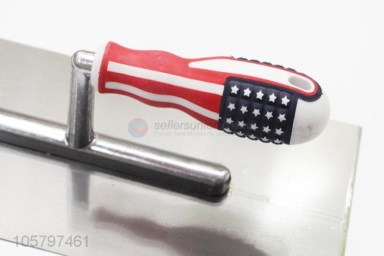Wholesale custom plastering trowel with flag pattern handle
