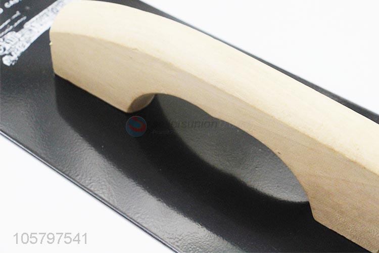 Remarkable quality wooden handle steel plastering trowel