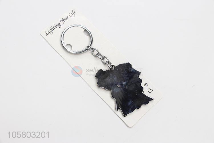 Advertising and Promotional Groom and Bride Pattern Zinc Alloy Key Chain