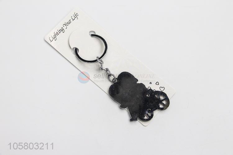 Promotional Item Charm Groom and Bride Pattern Keyring Bag Pendant