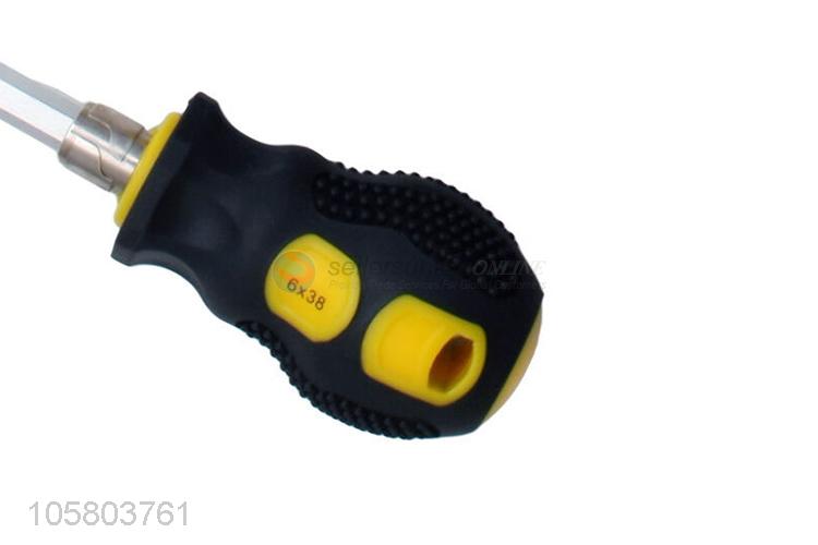 Hot selling dual-purpose alloy steel screwdriver with eco-friendly handle