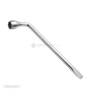 High sales chrome-vanadium steel L type wrench with screwdriver