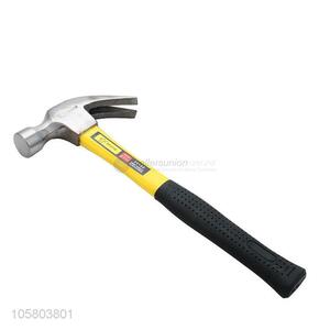 OEM factory hand tools alloy steel claw hammer with fiber handle