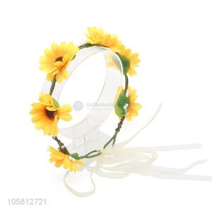 Good Sale Decorative Garland Simulation Flower Headband