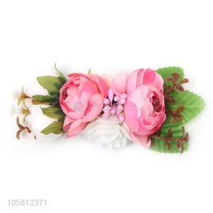 Custom Children Holiday <em>Garland</em> Simulation <em>Flower</em> Headband