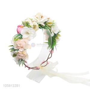 Fashion Style <em>Garland</em> Simulation <em>Flower</em> Headband For Children