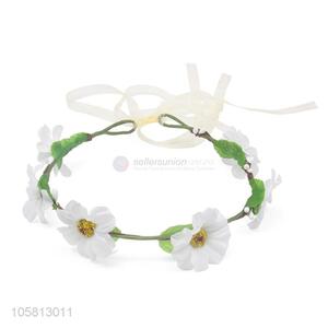 Wholesale Beautiful Simulation <em>Flower</em> Holiday <em>Garland</em> Hair Band