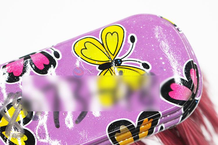 Factory Excellent Household Soft Plastic Butterfly Printing Broom Head