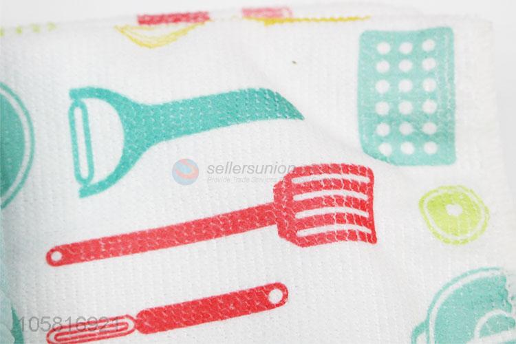China Factory Supply 2pcs Kitchen Cleaning Cloth Washing Dishes Cloth