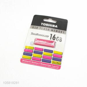 Fashion Colorful 16G USB Flash Drives Plastic USB Disk