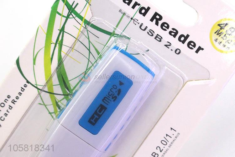 Hot Sale Usb2.0 Card Reader Universal Memory Card Reader