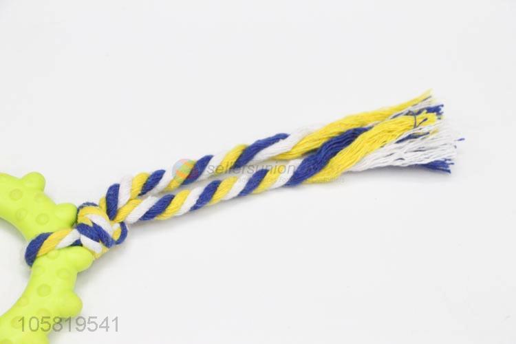 Fashion Colorful Rope Pet Toy Dog Chew Toy