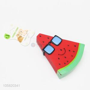 Wholesale Watermelon Shape Pet Chew Toy Sound Toy